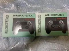 WIRED JOYSTICK for P-4プレステ4 コントローラー 有線2個