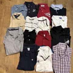 ポロシャツ　セット　(adidas,キャプテンサンタ,Levi'sなど)