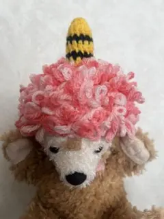 猫 小型犬 ドール 鬼 被り物