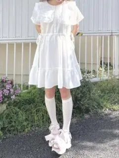 CandyStripper☆ハーネス付ベビーピンクチュールワンピース♡新品タグ