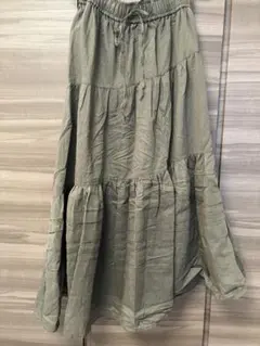 ミラオーウェン　斜めティアードスカート　サイズ1