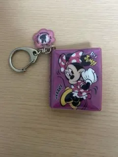 ミニーマウス デイジー　キーホルダー 東京ディズニーランドコイン付き