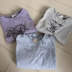 人気ブランド90〜100cm半袖Tシャツ3枚セットまとめ売り