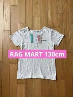 ラグマート　Tシャツ パッチワーク刺繍