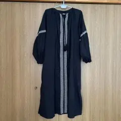 刺繍ワンピース（ゆったり）