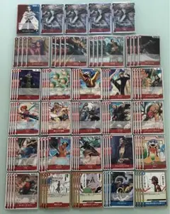 ☆ワンピースカード　アラバスタ王国　ネフェルタリ・ビビ　赤青デッキ