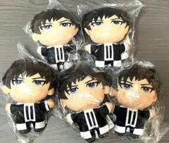 桃源暗鬼 みにコレ！ぬいぐるみマスコット１ 矢颪碇5個まとめ売りセット