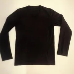 希少ユニクロ初期ジルサンダーコラボ「+J」Vネック長袖TサイズS黒