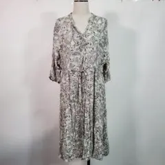 KBF アーバンリサーチ　ペイズリー柄 ロングワンピース