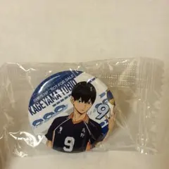 ハイキュー‼︎くら寿司コラボ/ガチャポン/影山飛雄缶バッジ