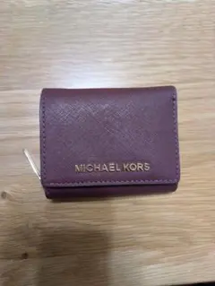 MICHAEL KORS ワインレッド 三つ折り財布