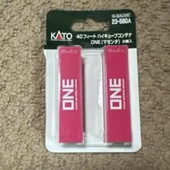 KATO 23-580A 40フィート ハイキューブコンテナ ONE(マゼンタ)のサムネイル