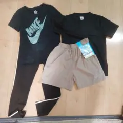 Nike Tシャツと水陸両用パンツセット