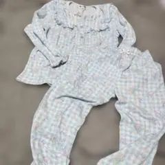 サンリオ　リトルツインスターズ　薄手長袖長ズボン　パジャマ　130 キキララ