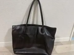レザー トートバッグ ダークブラウン　マザーハウスのサムネイル