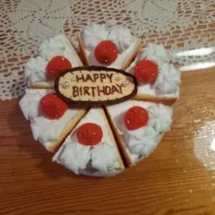 フェルト ホール ケーキ おままごとセットのサムネイル