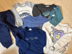 まとめ売り90男の子長袖保育園着パジャマ petit main GAP