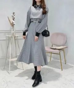 apres jourアソートビジューカラーワンピースZOZOTOWN限定アイテム