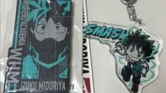 僕のヒーローアカデミア 緑谷出久 アクリルキーホルダー、ラバーキーホルダーセット