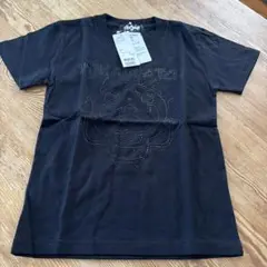 SrompStamp妖怪ウォッチストーンプリント Tシャツ 黒　130cmのサムネイル