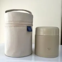 象印　スープジャー　ケース付き　0.3リットル　ベージュ　ZOJIRUSHI