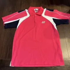 YONEX ポロシャツ Sサイズ ピンク/ネイビー