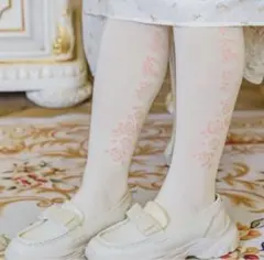 青木美沙子 しまむら オーバーニー ピンク バラ