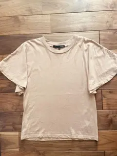 SUGAR SPOON シュガースプーン 半袖Tシャツ ベージュ Fサイズのサムネイル