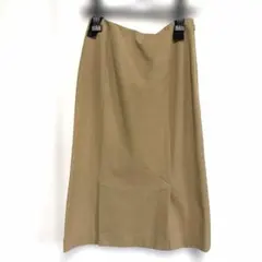 【美品】ofuon ベージュ タイトスカート 36のサムネイル