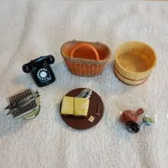 昭和レトロなミニチュアアイテムセット
