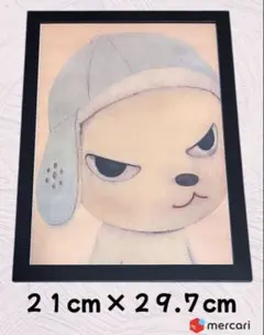 奈良美智 Nara Yoshitomo 絵 アート ポスター 額入り 人気