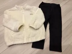 UNIQLO 90サイズ フリース レギンス セット まとめ売り