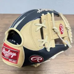 ローリングス　内野　キャメル　リッチタン　内野　軟式　型付け済み 未使用品】一般軟式・グローブ ローリングス 内野用・大人用 キャメル