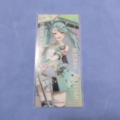 プロセカ5周年フェア アニメイト特典 クリアしおり 初音ミク