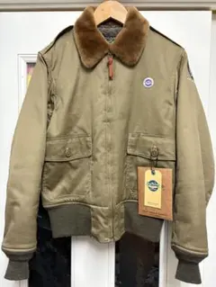バズリクソンズ　b-10 フライトジャケット38 希少✨ バズリクソンズ B-10 38 M カーキ フライトジャケット MA-1