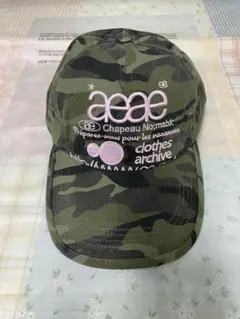 【新品】aeae 迷彩柄 ベースボールキャップ①