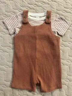 H&M Tシャツサロペットセット　6-9M