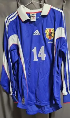 サッカー日本代表 1996-1997 PUMA製 炎 ユニフォーム 長袖 L - メルカリ