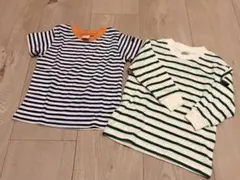 ボーダーTシャツ 80と90セット