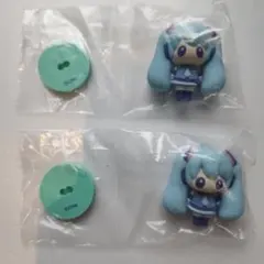 未開封 初音ミク ダイソー ラバーフィギュア