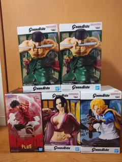 ワンピース　Grandista、MAXIMATICPLUS　フィギュア5体セット