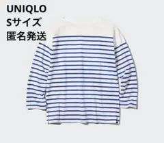 【週末限定価格】UNIQLO ボーダーオーバーサイズ 長袖Tシャツ S