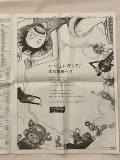 ワンピース アートワーク 新聞