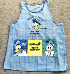 ディズニー　ドナルドダックエプロン