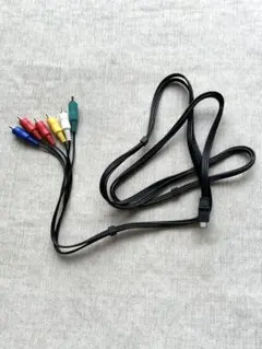 新品　RCAケーブル 6色 AVケーブル　長さ約　1.5m￼ ビデオコード