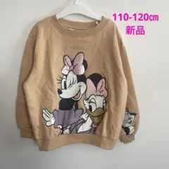 110-120㎝❤️新品！リバーシブルスパンコールトレーナー♡ディズニー