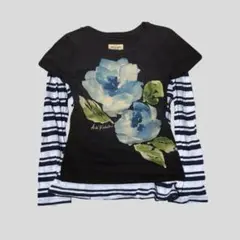 Abercrombie & Fitch tシャツ ネイビー