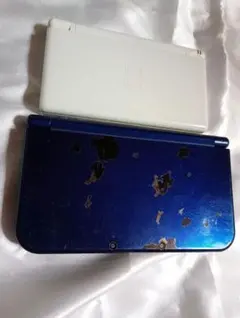ジャンク Newニンテンドー3DS LL メタリックブルー＆DS Lite