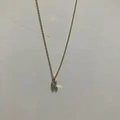 イニシャルネックレス k