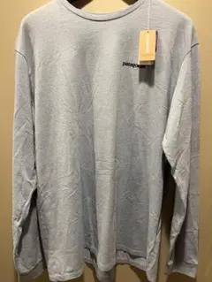 【未使用品】patagonia ロンT 定番 バックロゴ Lサイズ